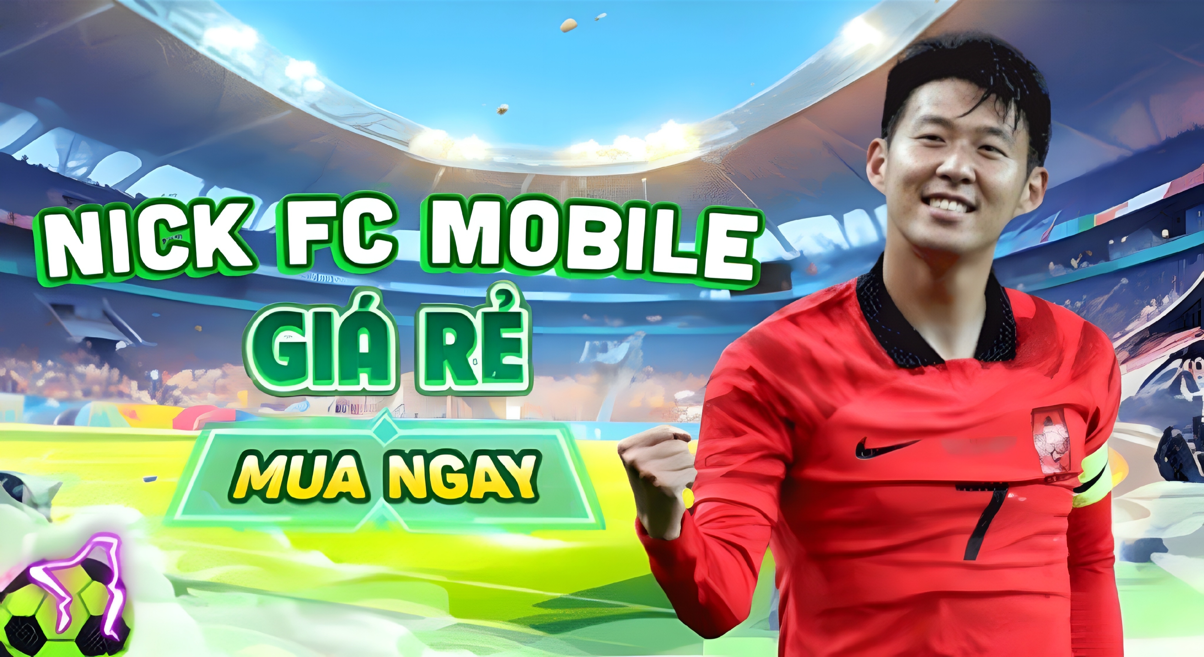 ACC TP TRẮNG FC MOBILE HÀN QUỐC ( 500B - 999B )